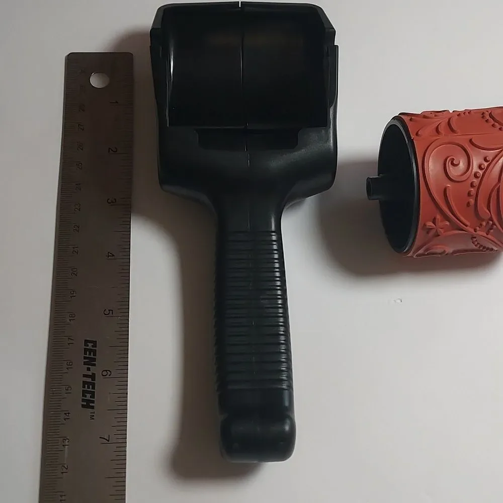 Stampin Up! Stamp Roller So Swirly Rubber Wheel Stamp